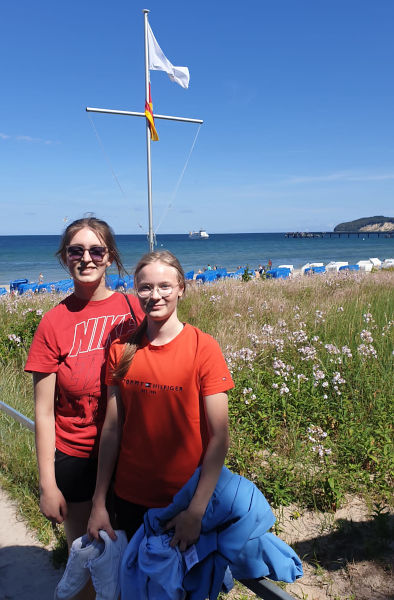 Schülerinnen und Schüler des Chors an der Ostsee
