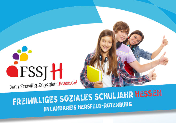 Plakat Freiwilliges Soziales Schuljahr Hessen