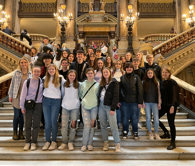 GSO-Schüler in der Opera Paris