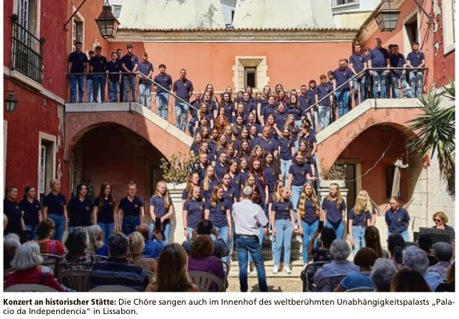 Chor in Portugal