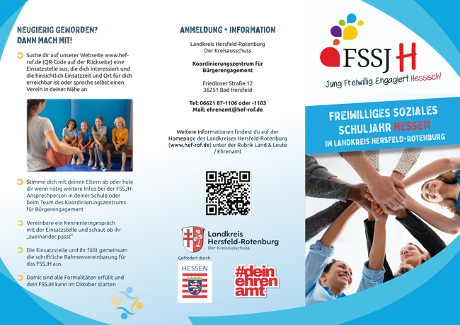Flyer mit Infos zum FSSJH