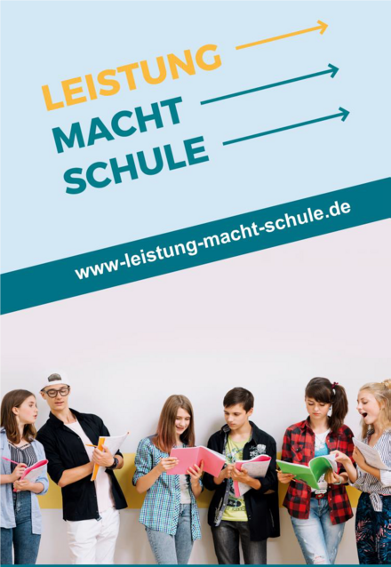 Leistung macht Schule - Plakat der Initiative