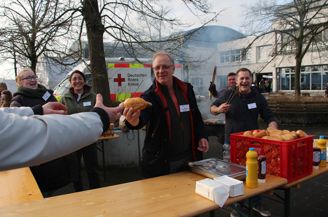 Bratwurstverkauf