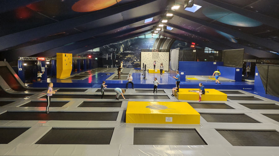 im Trampolinpark