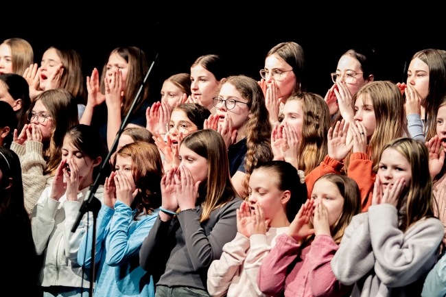 Chorschüler Nahaufnahme